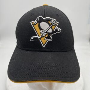 Pittsburgh Penguins Black Hat Cap Fanatics Strapback Adjustable NHL Hockey youth